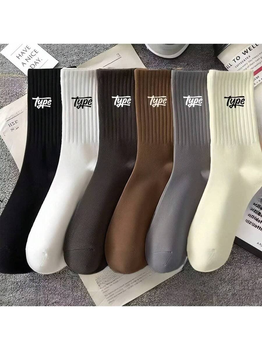 6-Piece Crew Socks Type