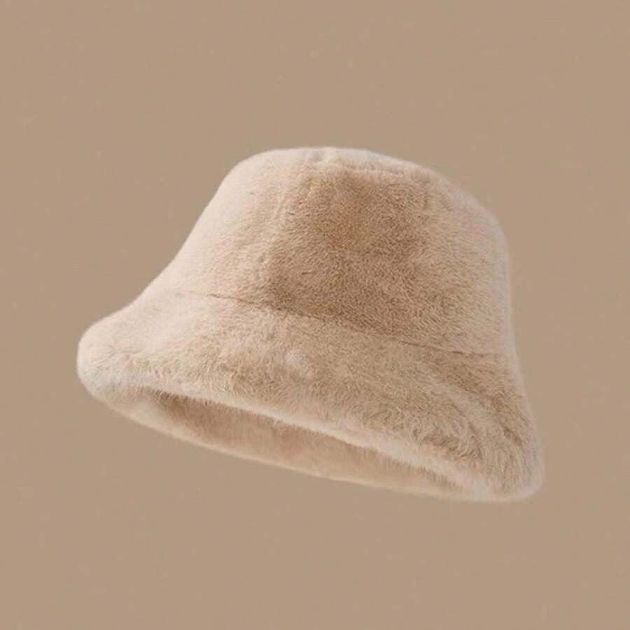 Womens Fleece Bucket Hat