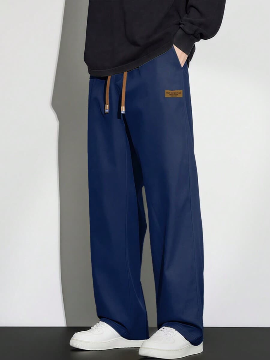Mens Relaxed Fit Drawstring Pants alternative view